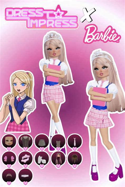 Barbie Princess Charm School Dti Fit 👑📝 In 2024 Princess Charm School