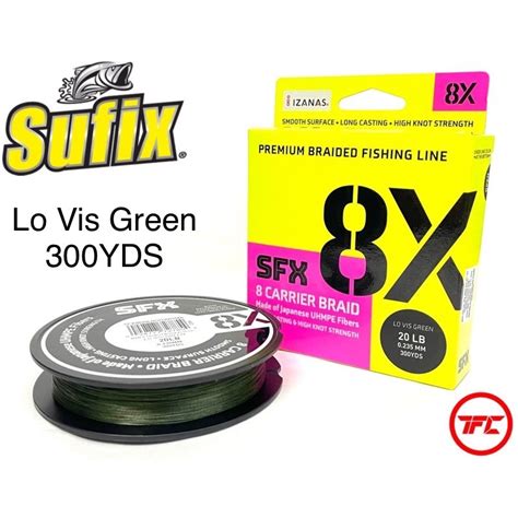 New Sufix Sfx X Yds Yds Carrier Braid Fishing Line Braided