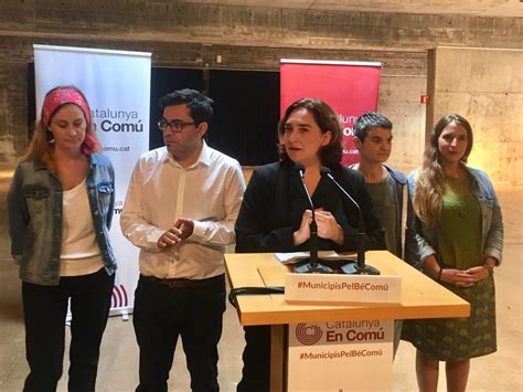 Colau Propone A Pdecat Erc Y Psc Pactar Presupuestos De Barcelona