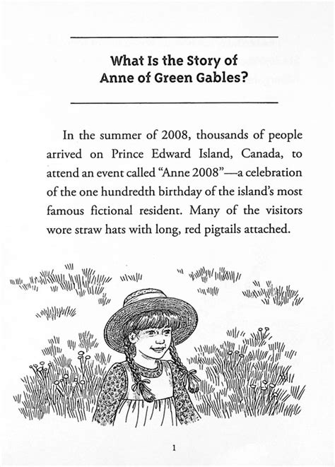 What Is The Story Of Anne Of Green Gables Penguin Workshop