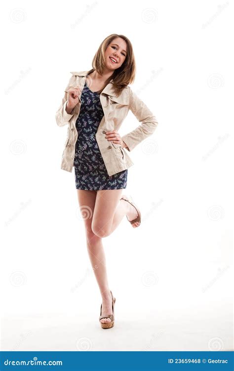 Pretty Brunette Caucasian American Woman Stock Photo Image Of Cute Beauty