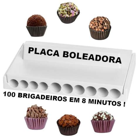 Placa Boleadora Doces Brigadeiro Branca G G E G Loja Do