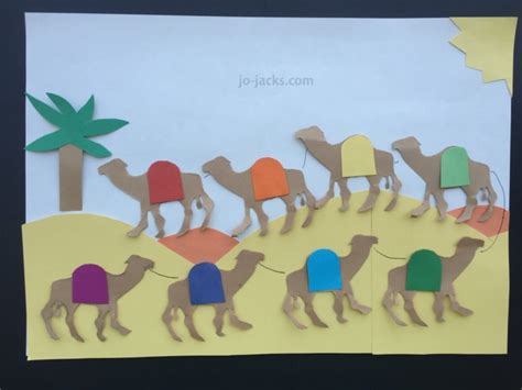 Camel Caravan Craft | Fun Family Crafts