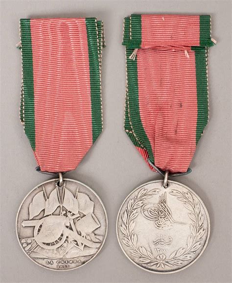 Turkish Crimea Medal To A Th West Essex Regiment Of Foot