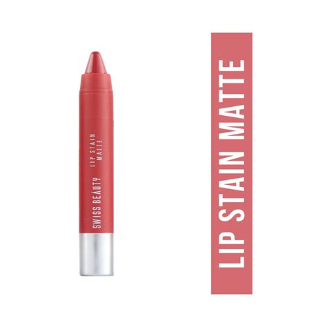 Buy Swiss Beauty Lip Stain Matte Lipstick Peaches N Cream G