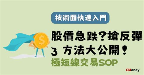 股價急跌，如何搶反彈？ 10分鐘 技術面選股票快速入門 ｜投資小學堂