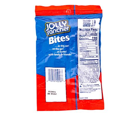 Jolly Rancher Twosome Chews Nutrition Facts Besto Blog