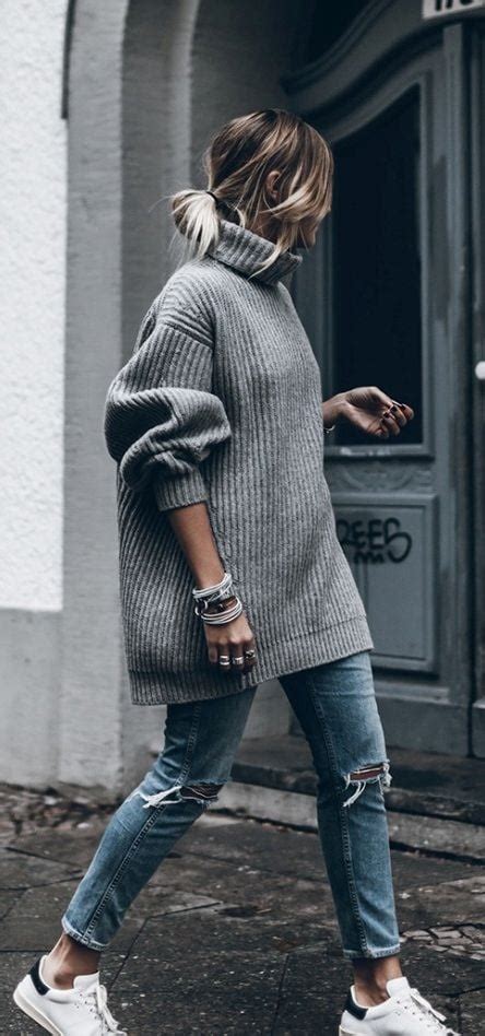 15 Formas de lucir hermosa usando un suéter oversized