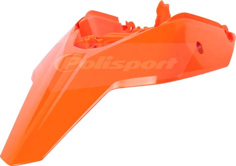 Polisport Rear Fender Orange Ebay