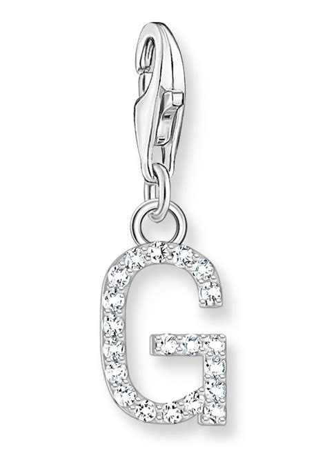 Thomas Sabo 1939 051 14 Silber Letter CHARMISTA Charm Anhänger