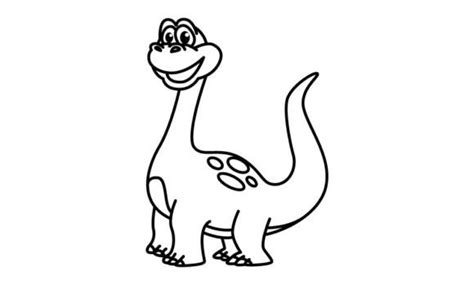 Dinosaurs Cartoon Vector Coloring Page Graphic By Ningsihagustin426