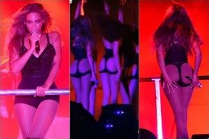 El Universal Espectáculos Beyoncé luce su trasero en concierto