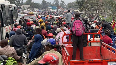 DRC volcano eruption: Tens of thousands trying to escape Goma | CNN