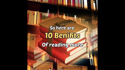 Benifits Of Reading Books Books Reading Motivation Booktube