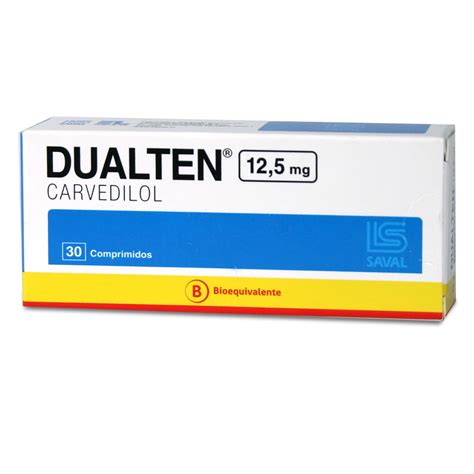 Dualten Carvedilol Mg Comprimidos Farmacias Cruz Verde