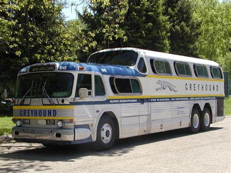 1956 Gmc Greyhound Scenicruiser Greyhound Bus Greyhound Bus Coach