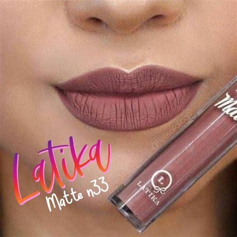 Batom Líquido Lip Matte Nude Nº Latika Lily Makeup Store