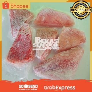 Jual Ikan Kakap Merah Fillet Red Snapper Fillet 500gr PREMIUM