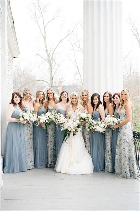 29 Beautiful Floral Bridesmaid Dresses For 2024 Mrs To Be