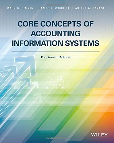 Core Concepts Of Accounting Information Systems Test Bank