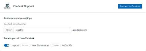 Zendesk Support And Custify Customer Success Integrations