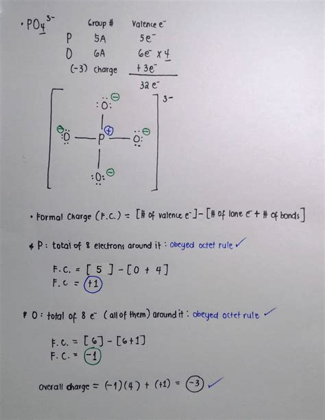 Lewis Structure Of Po4 3 With Formal Charges 13+ Pages Solution in Doc [6mb] - Updated - Leo ...