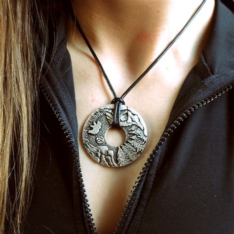 Mountain Necklace - Etsy