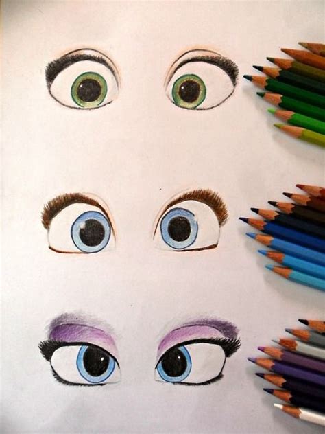 How To Draw Disney Style Eyes / Drawing & illustration · 1 decade ago ...