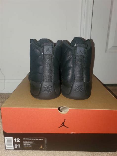 Air Jordan 12 Winterized Black | Kixify Marketplace