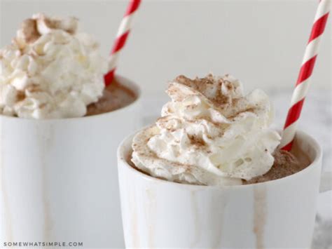 The Simplest Recipe For Frozen Hot Chocolate Somewhat