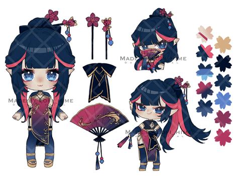 Chibi Reference Sheet By Lofihime On Deviantart