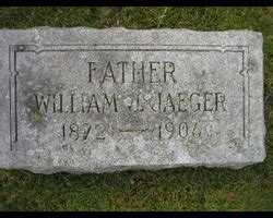 William J Jaeger 1872 1906 Mémorial Find a Grave