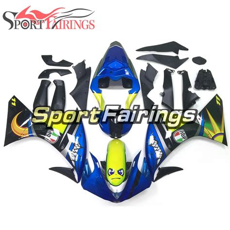 Injection Blue Motorcycle Full Fairing Abs Bodywork Cowling For Yamaha