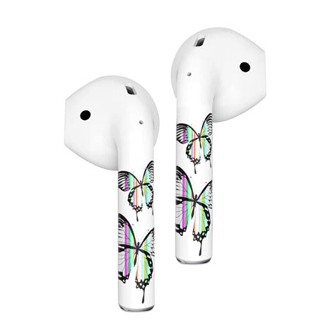 Mua ROCKMAX Holographic Stickers For AirPods 2 Premium Butterfly