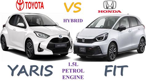 2022 Toyota YARIS Hybrid Vs 2022 Honda FIT Hybrid Which One Is Better