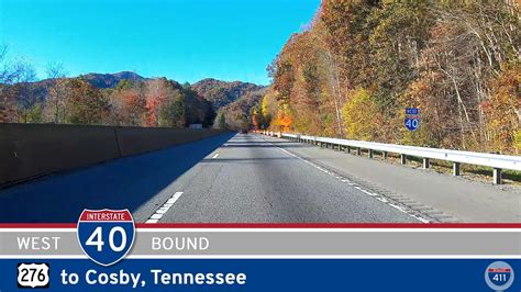 Interstate 40 U S Route 276 To Cosby Tennessee Drive America S