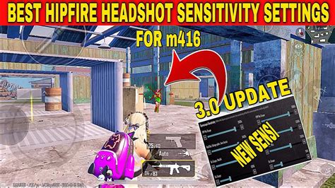 NEW 3 0 UPDATEBGMI M416 AUTO HEADSHOT SETTINGS TDM HEADSHOT