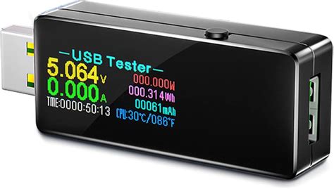 THONZER USB 3 0 Tester Eversame IPS Color Display Digital Multimeter