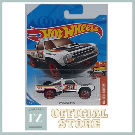Hot Wheels Mopar 87 Dodge D100 Hobbies Toys Toys Games On Carousell