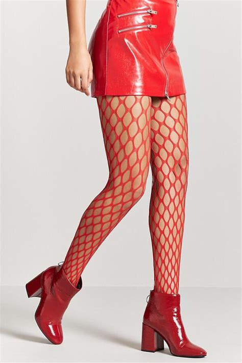 Forever 21 Oversized Fishnet Tights Fashion Tights