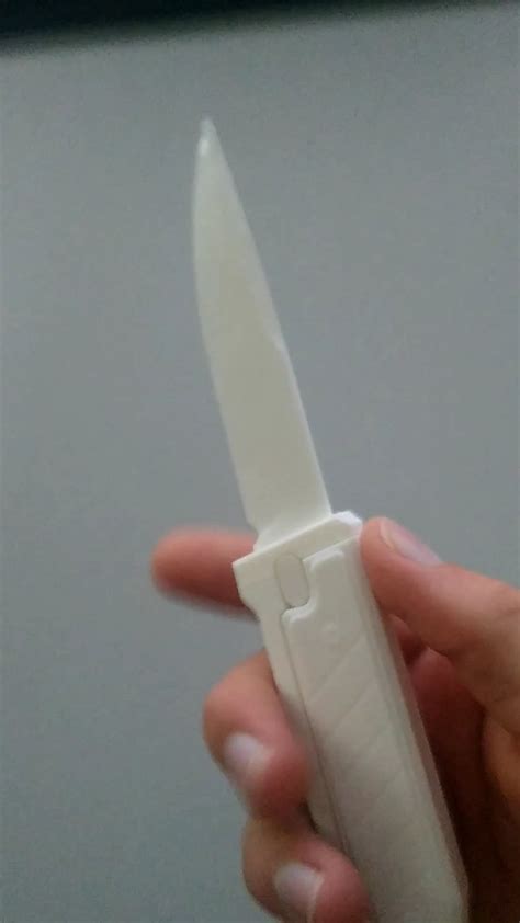 V1 Of My Fully 3d Printed Gravity Knife R 3dprinting