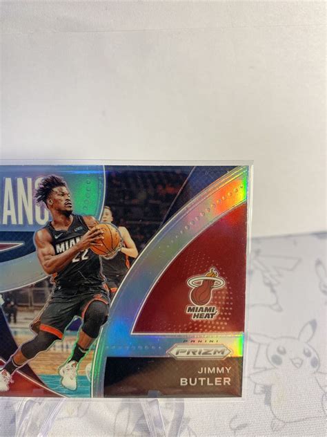 Panini Prizm Jimmy Butler Dominance Silver Prizm Sp Mint