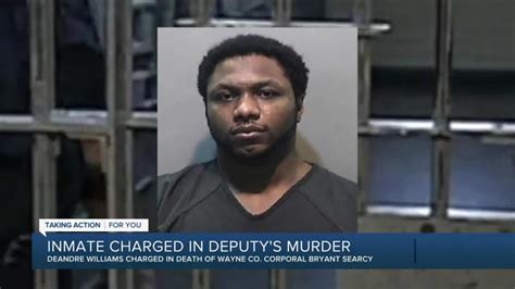 Inmate Charged With First Degree Murder In Killing Of Wayne County