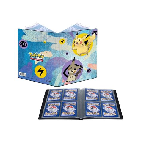 4 Pocket Album Pikachu Mimigma Von Ultra Pro Pokemon Kaufen