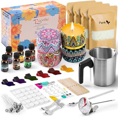 Shuttle Art Diy Kit De Fabrication De Bougies Kit Bougie Avec Cire De