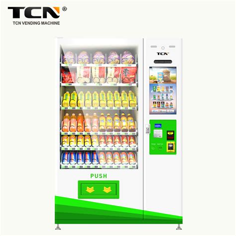 Tcn Automatic Snack Drink Vending Machine In Indonesia Thailand China