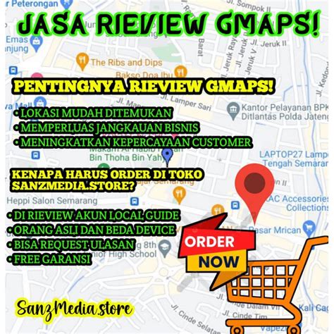 Jual JASA RIEVIEWS RATING ULASAN GMAPS BERGARANSI Shopee Indonesia