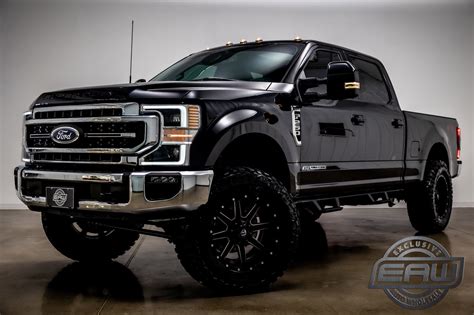 2022 Ford Super Duty F 250 Srw Lariat 21475 Miles Agate Black Metallic Crew Cab Used Ford F