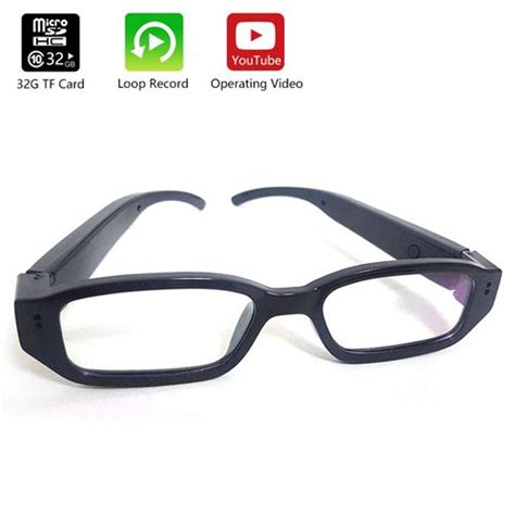 HD Eye Glasses Hidden Spy Camera with Built in DVR - J&L Self Defense ...