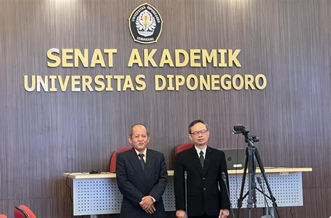 Sidang Pleno Dewan Profesor Presentasi Calon Guru Besar Undip A N Dr